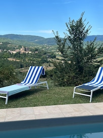 Stunning views . A great place to wind down and relax.