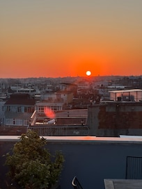 The view from the terrace.