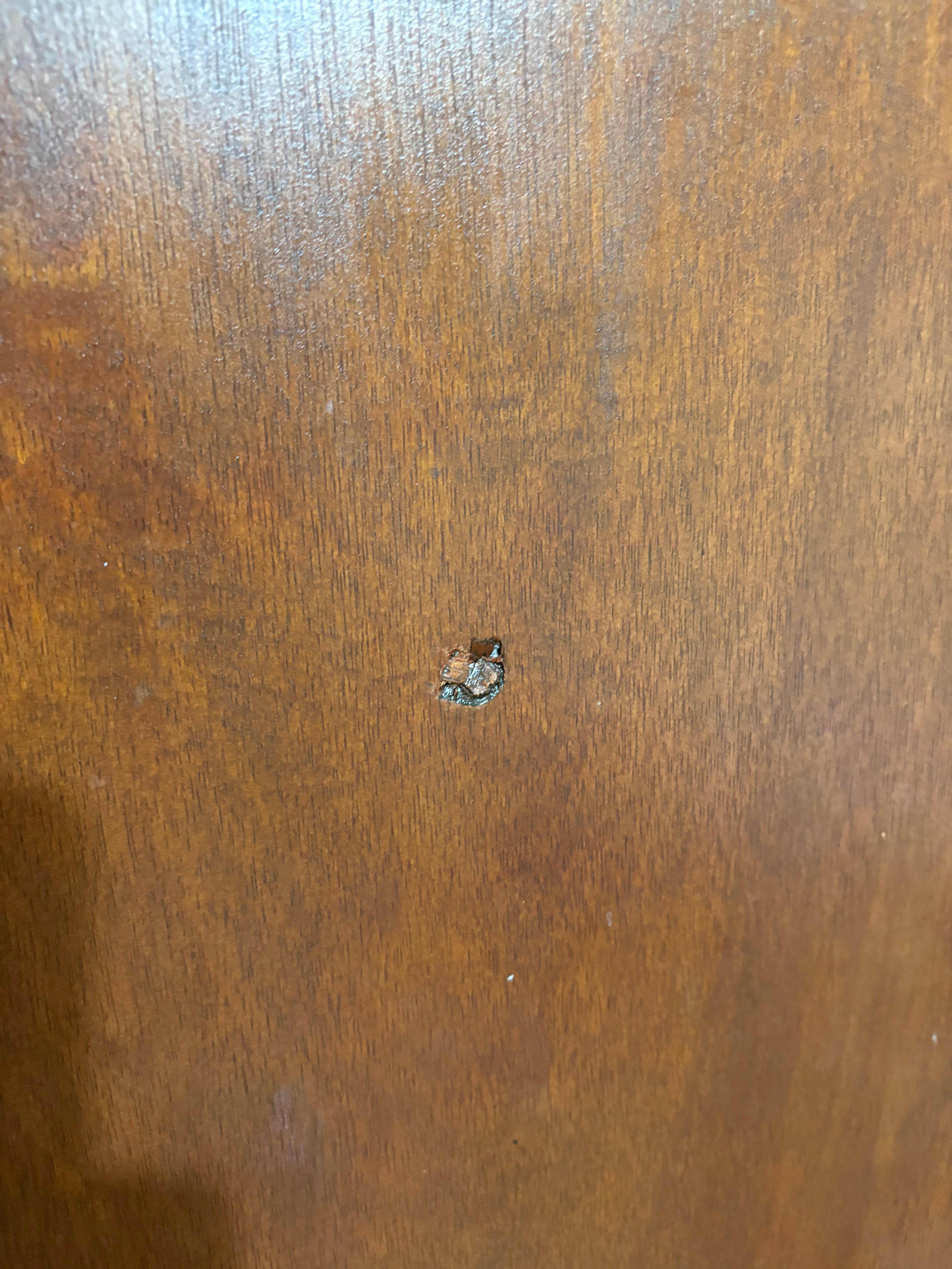 Hole in door 