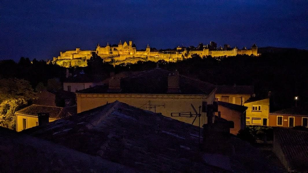 From the Hotel rooftop patio
