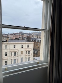 Single pane window internal of sash and case. Not sound proof or even cold proof