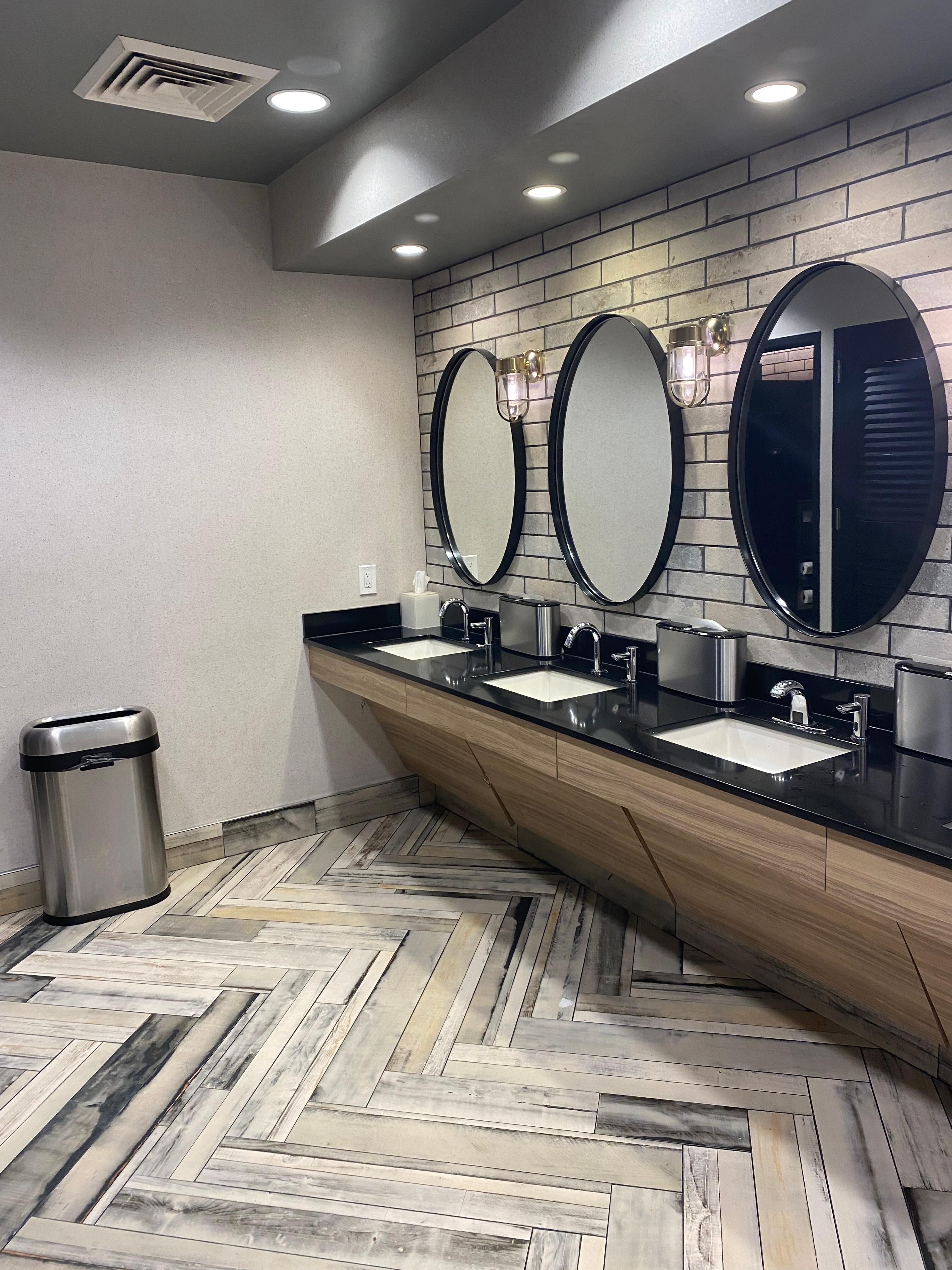 Lobby restroom