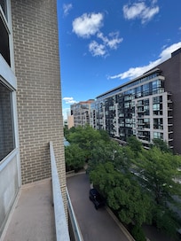 View from the balcony