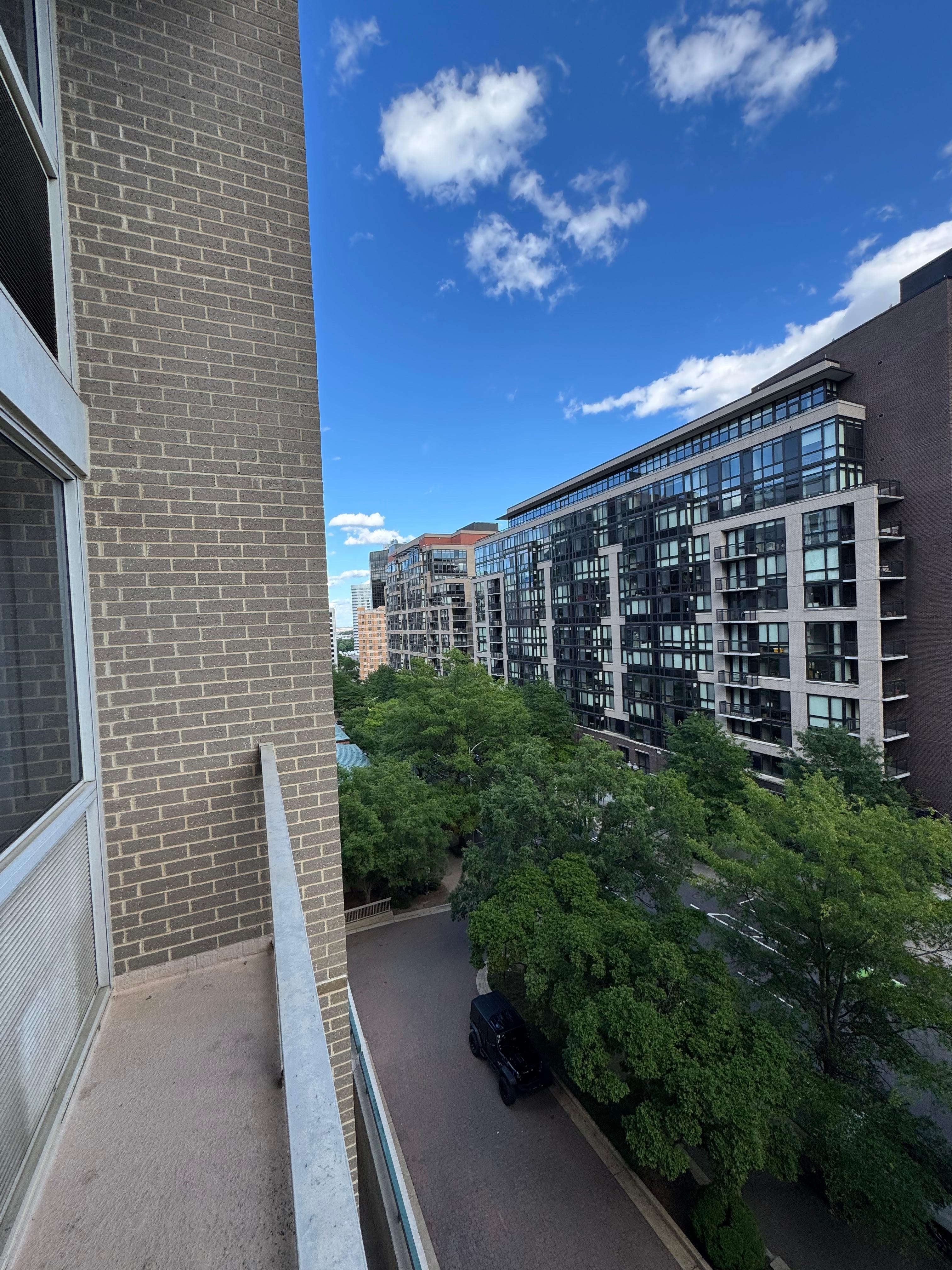 View from the balcony