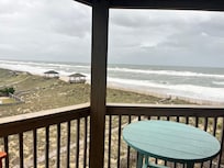 Great view! Rainy weather but the balcony was perfect.