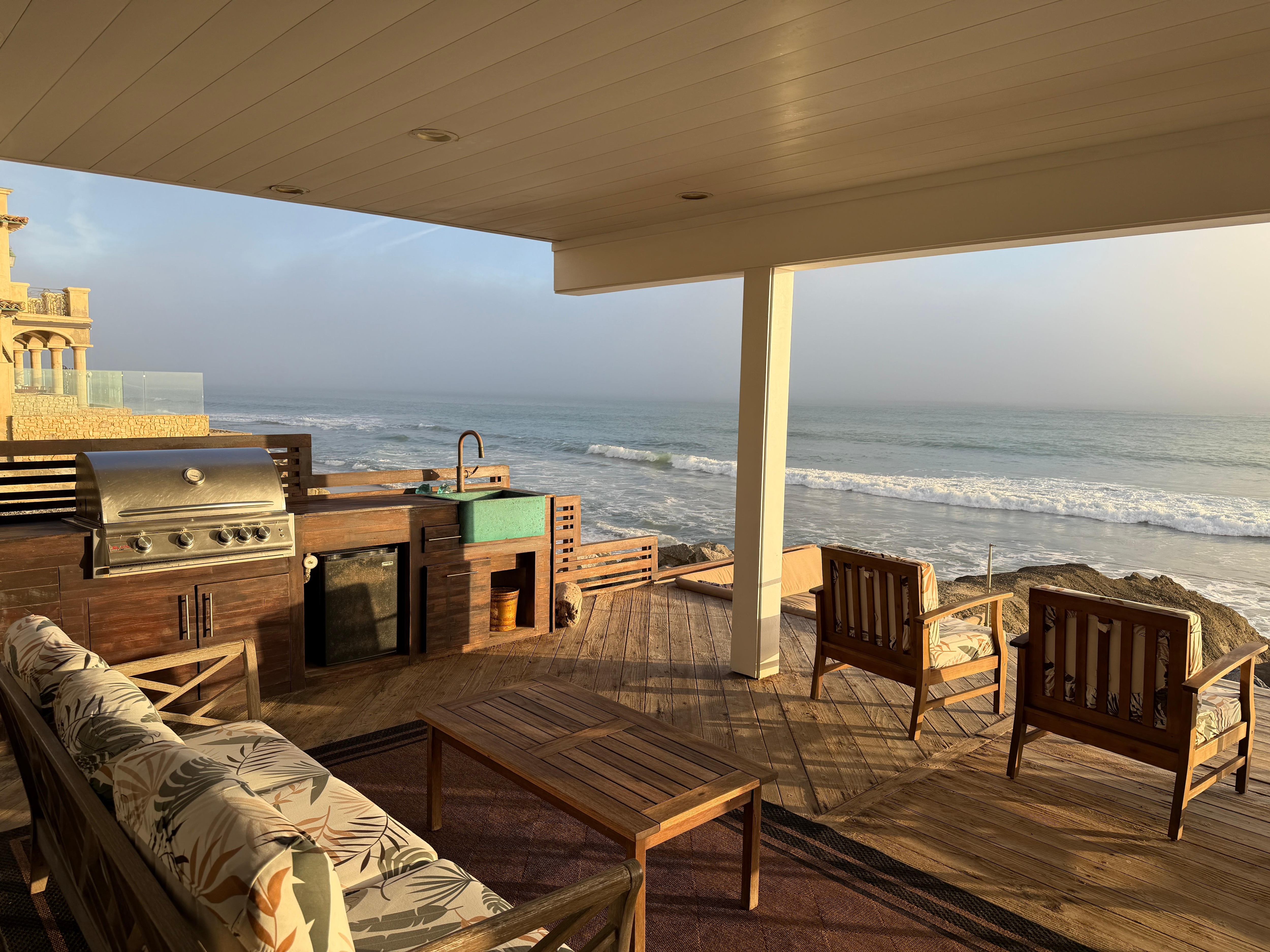 Another view of the deck/lanai—one of our favorite spots.