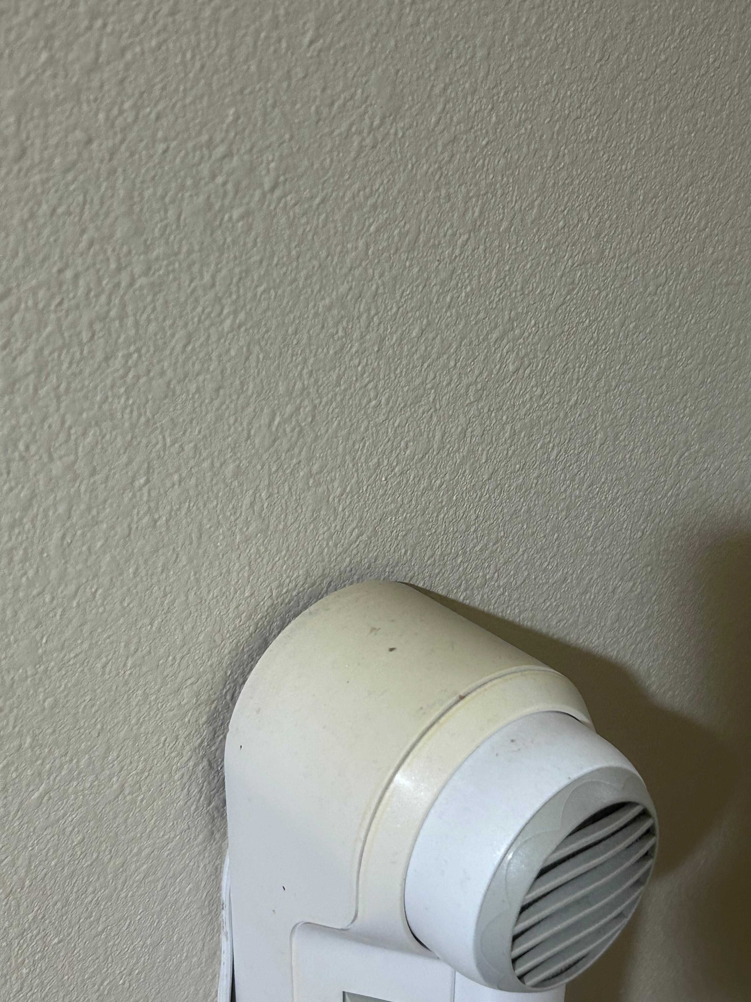 Hair dryer is old and discolored 