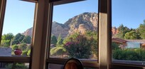 the view from the main living room