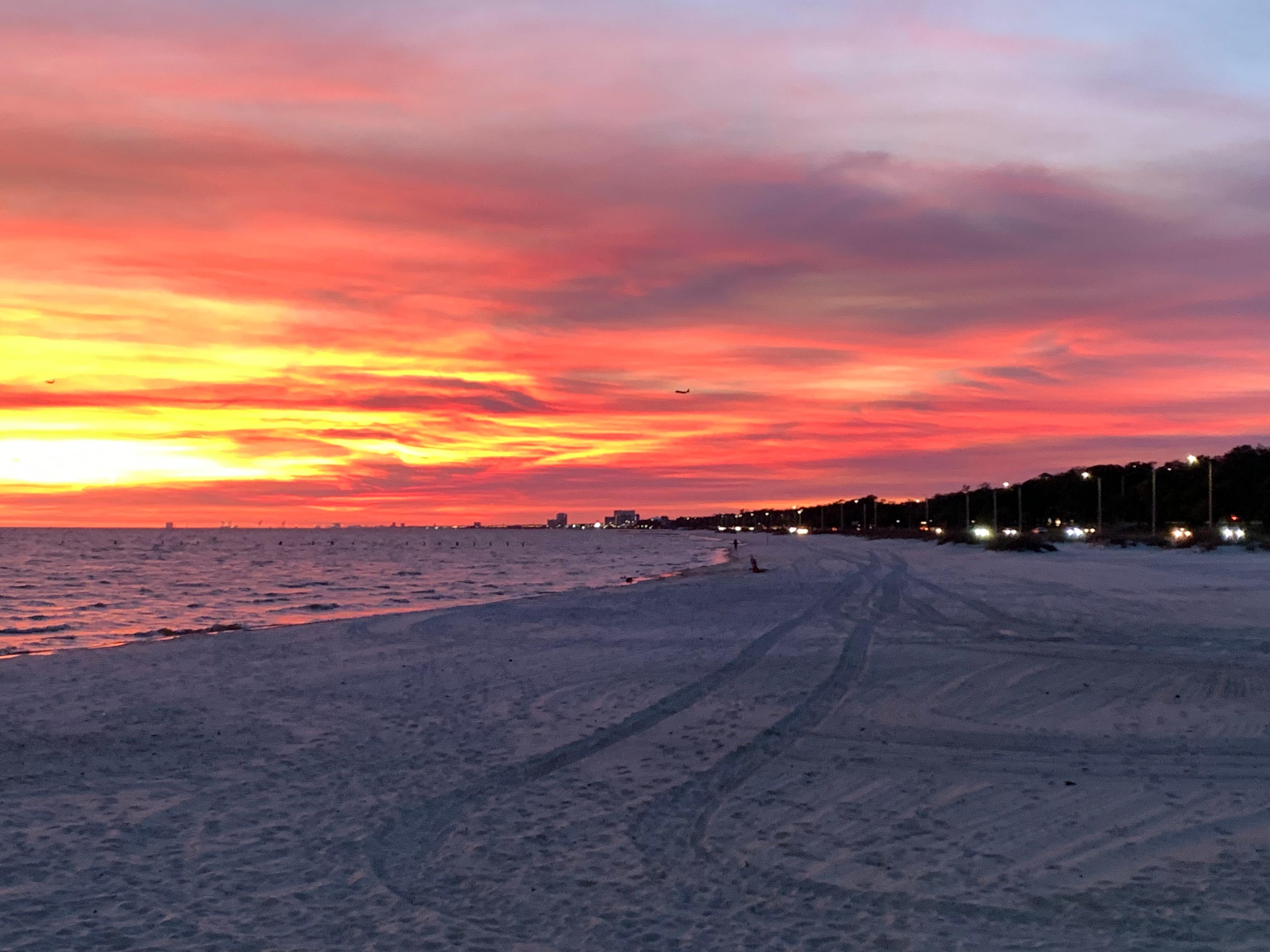 Great beach and beautiful sunsets