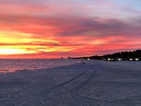 Great beach and beautiful sunsets
