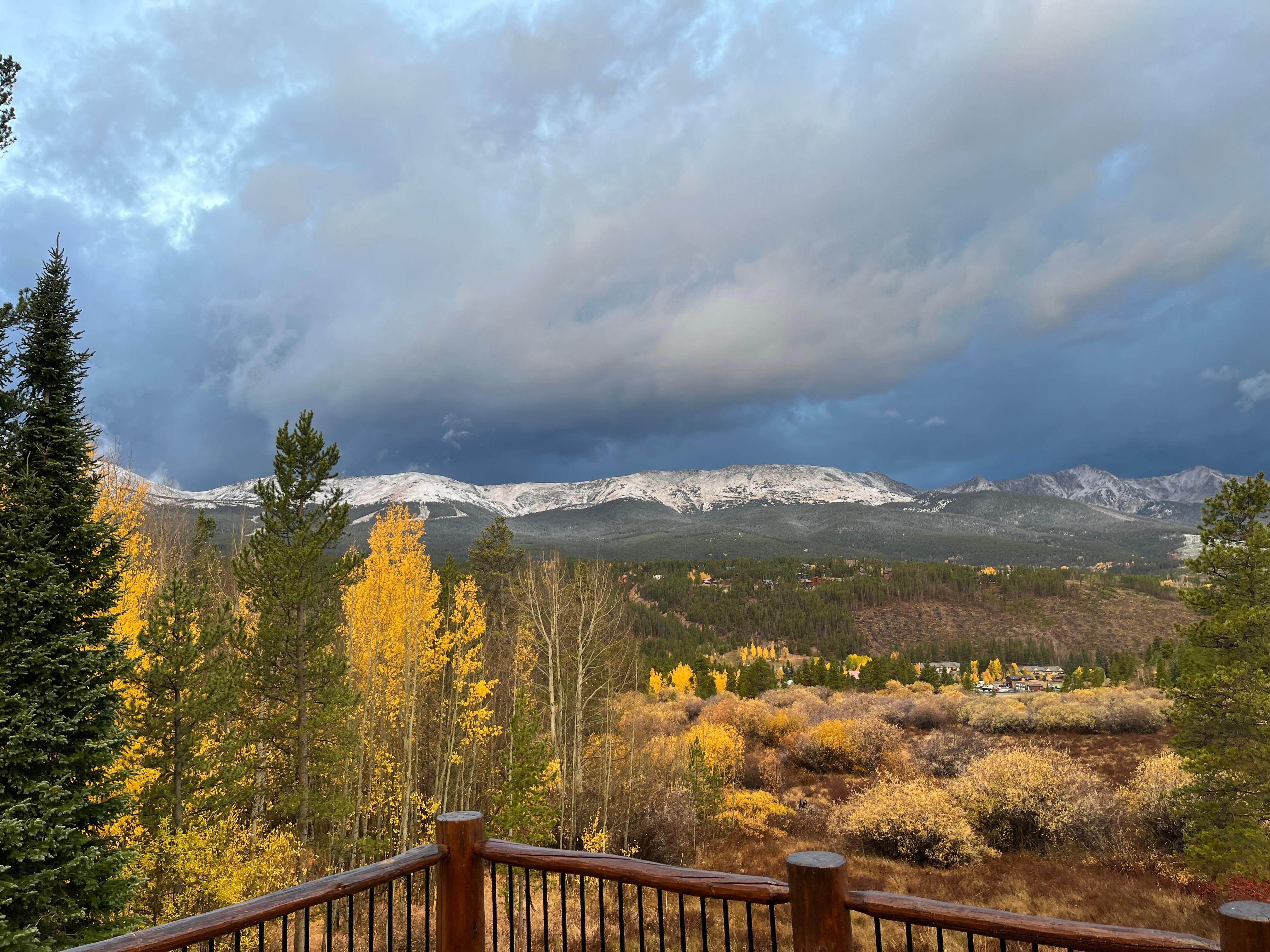 View from back patio