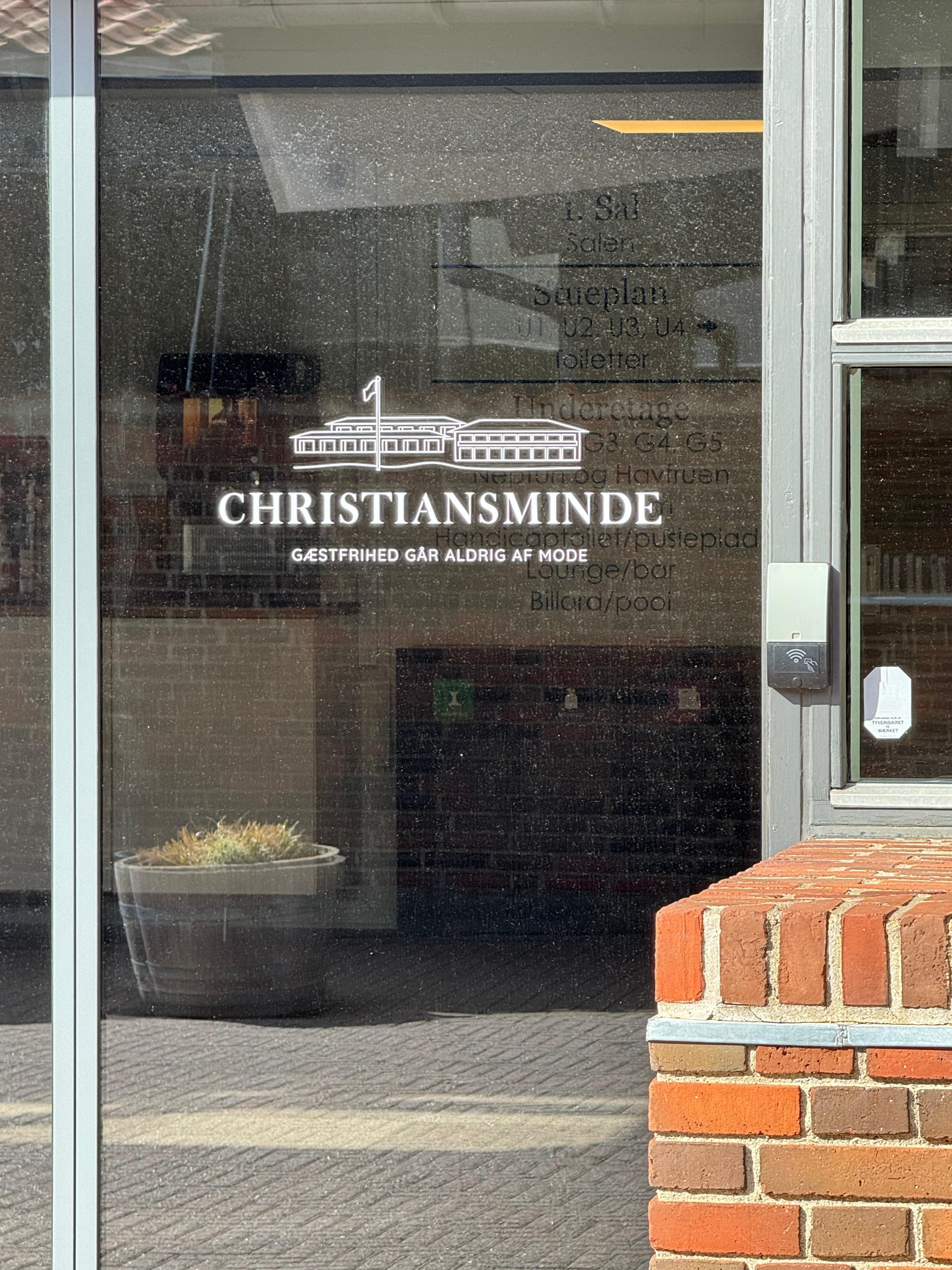 Hotel Christiansminde ER meget gæstfrit.