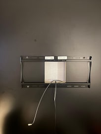 TV missing from the wall