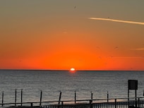 Sun rise from our porch