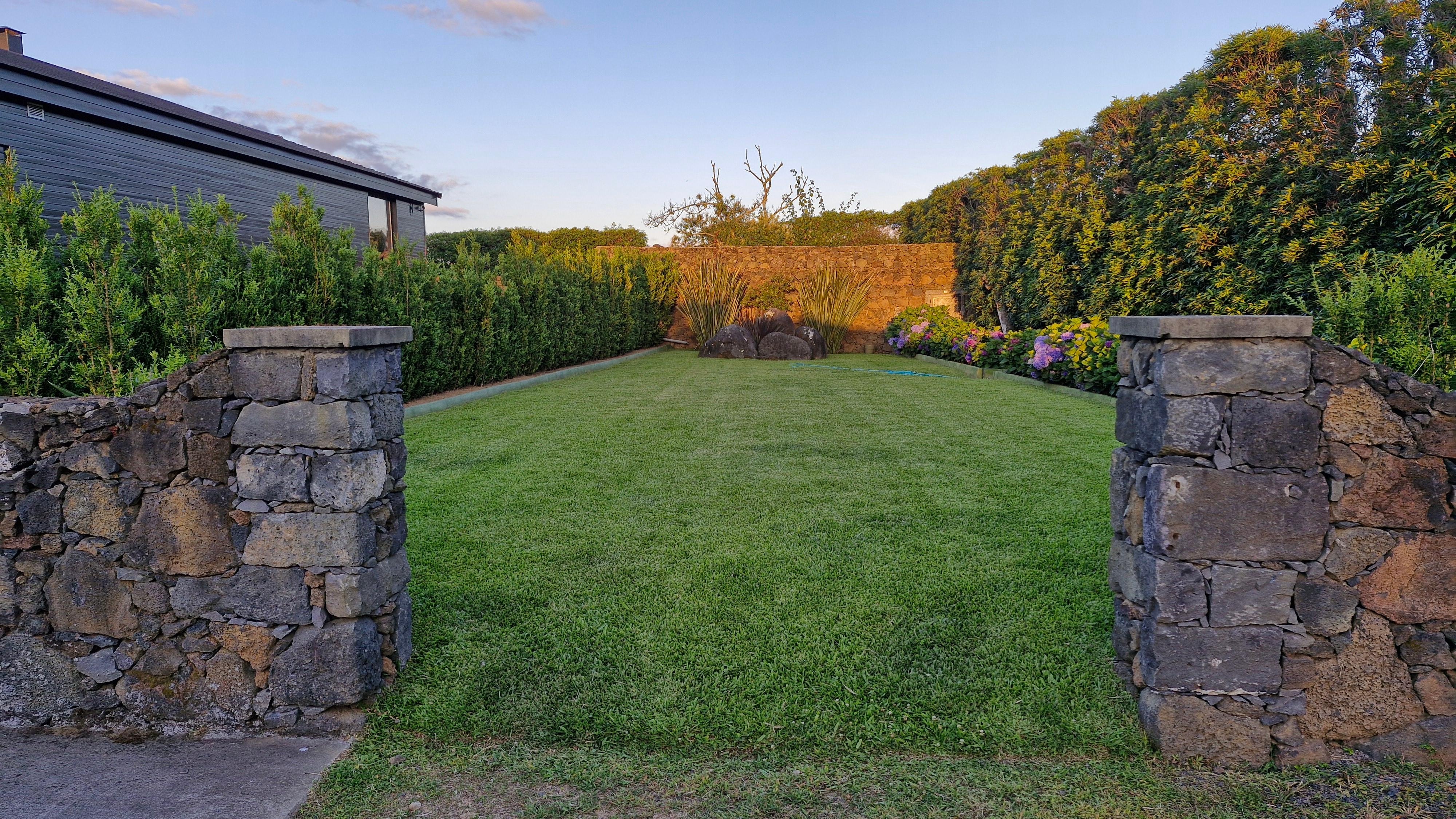 Blick in einen Teil des Gartens