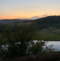 Beautiful hill country sunrise.