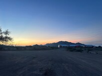 Sunrise from our room door