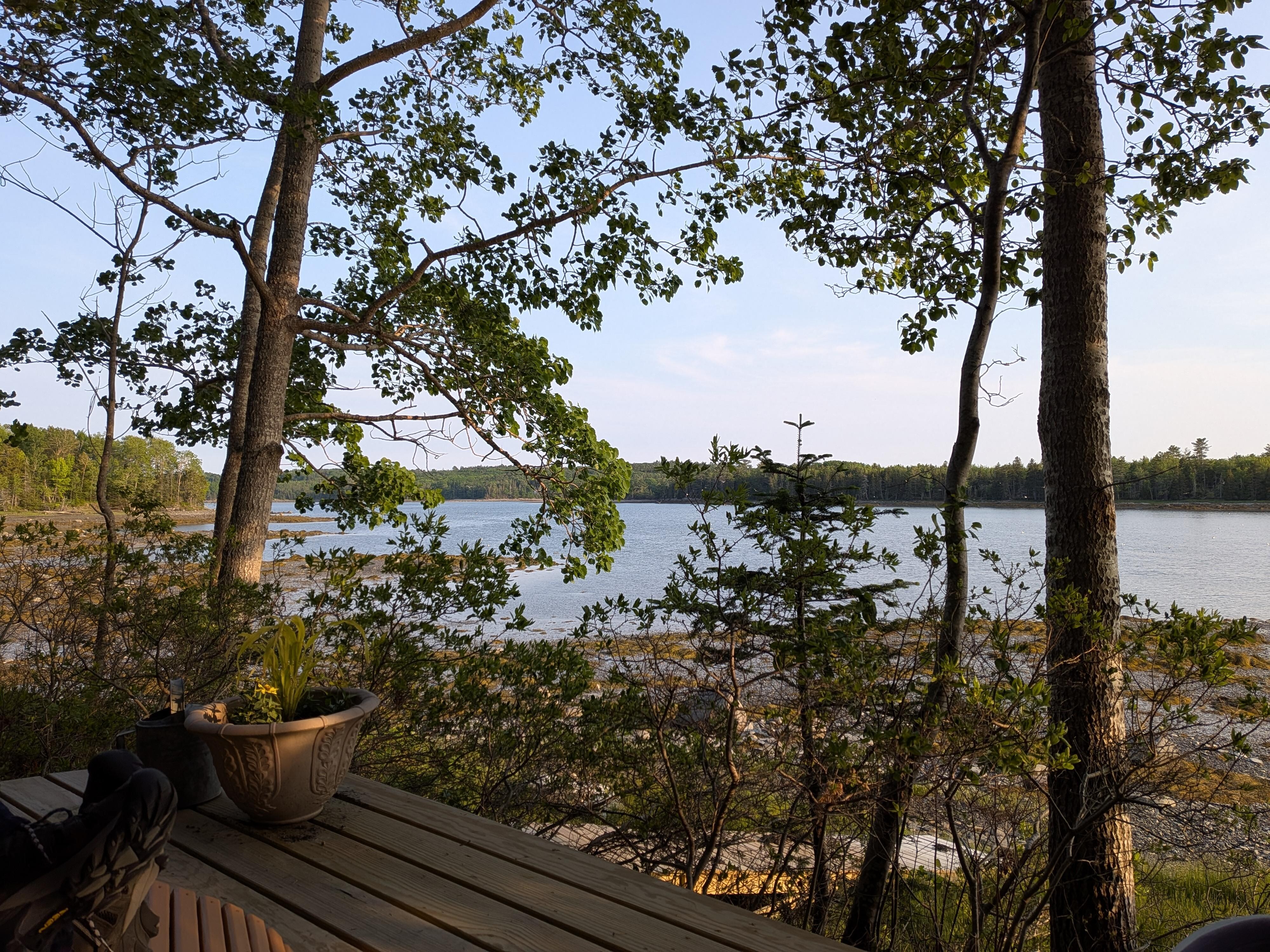View from dock/ platform 