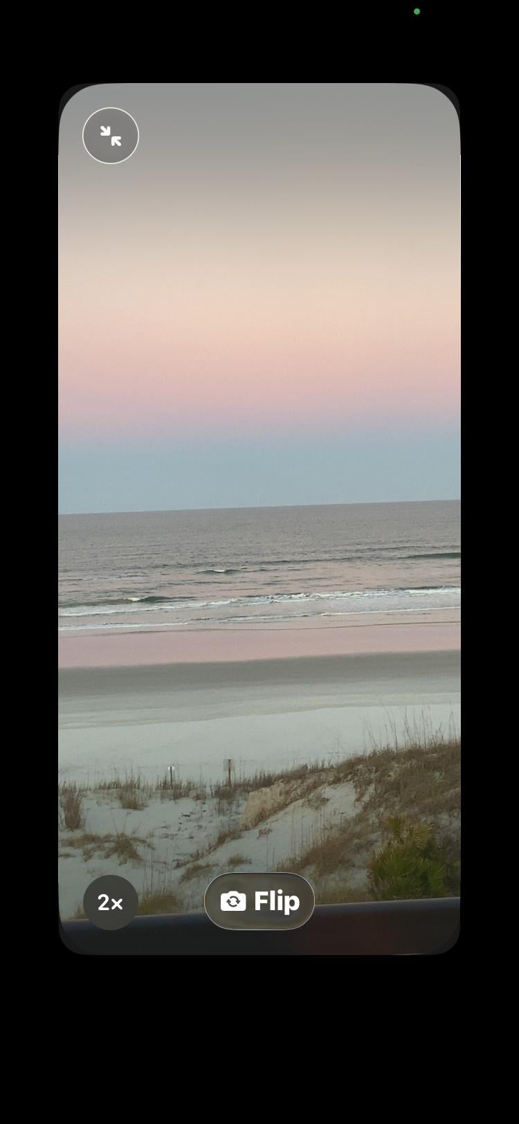 Beautiful view from the balcony!