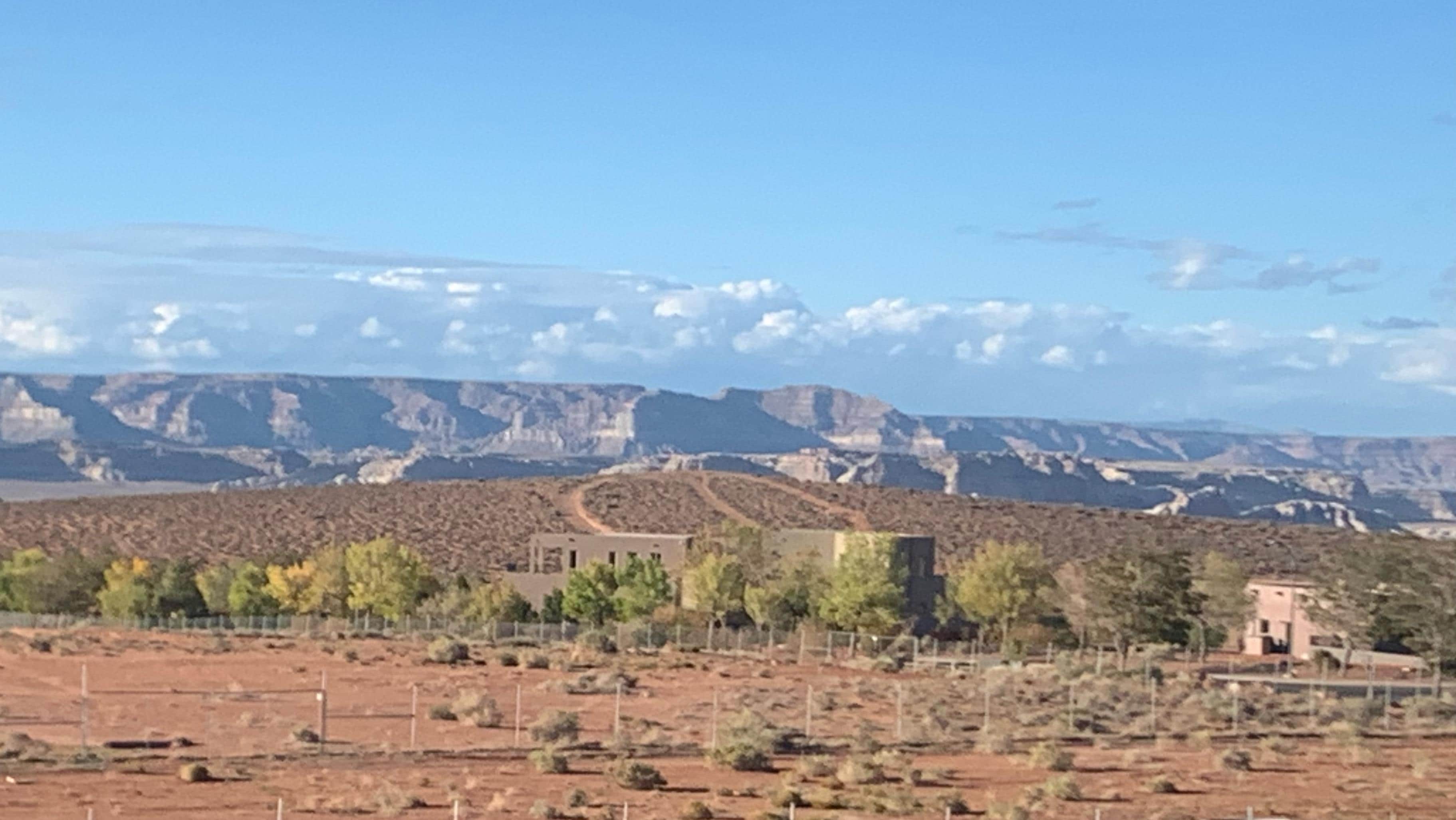 View from rooftop patio