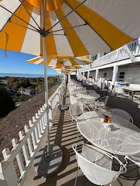 Lunch at the Fort. Amazing view.