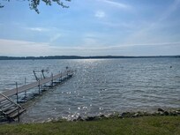 View from the deck toward the dock.