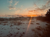 Sunset from the parking garage