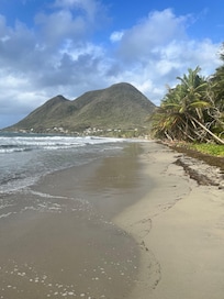 This is the beach that is about 100 metres from the villa! The water was rough at times so be attentive if you have younger kids or weak swimmers.