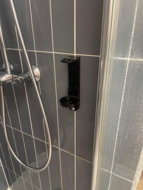 No shower gel