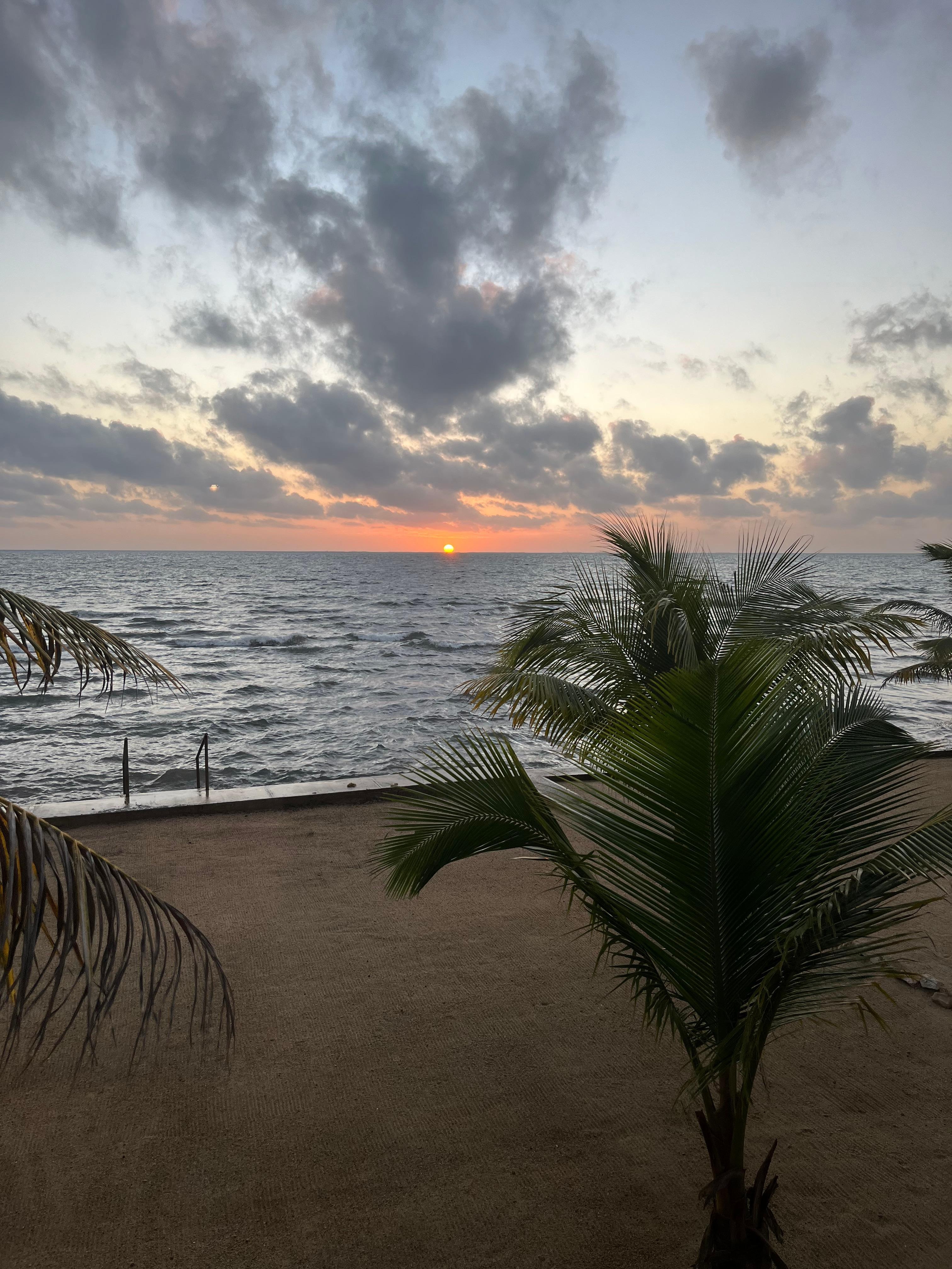 View from house!  Sunrise!