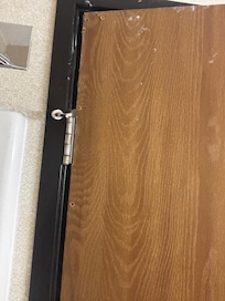 Bathroom door