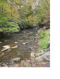 Stream on the property. Peaceful.