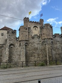 Seconds from the castle.