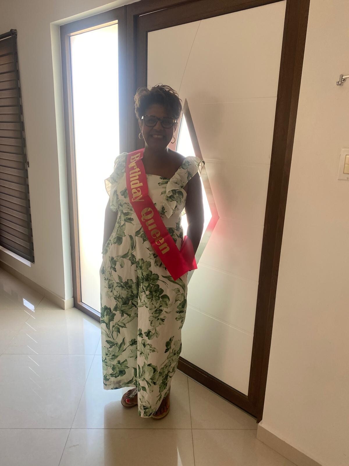 Picture of me feeling like a queen and enjoying every moment of my Birthday..