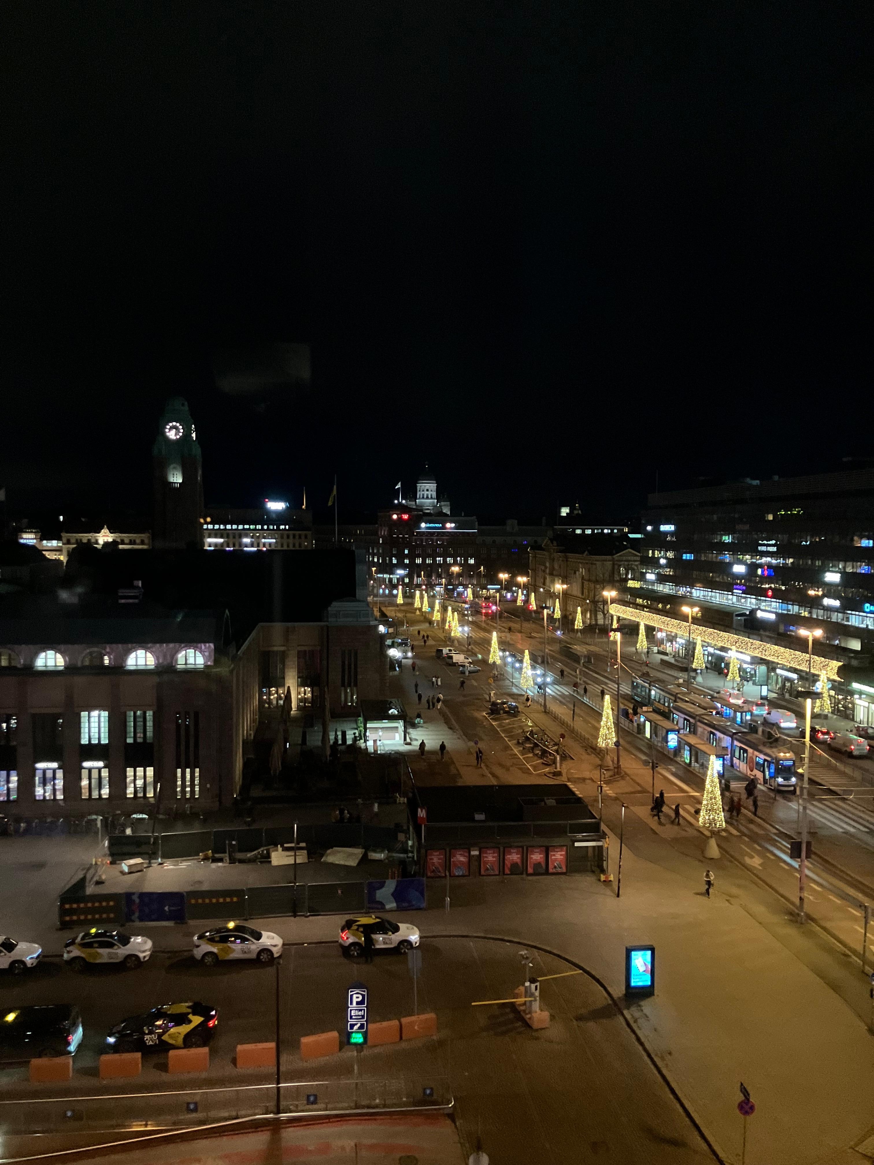 部屋からの夜景