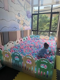 Kids play area in the hotel