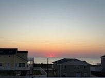 Porch view of the sunrise.