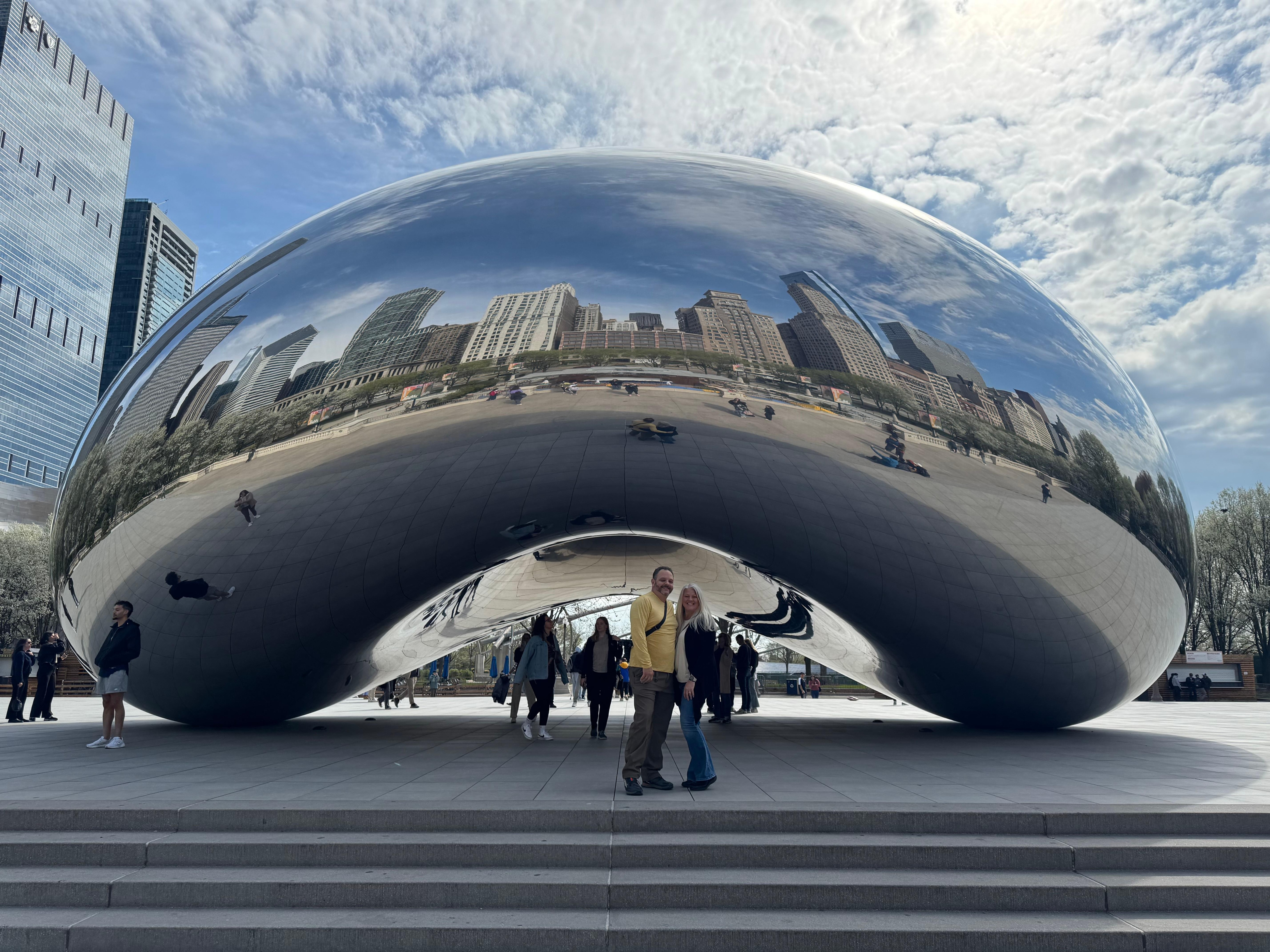 The Bean in Chicago, April ‘25