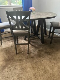 Stained floors
