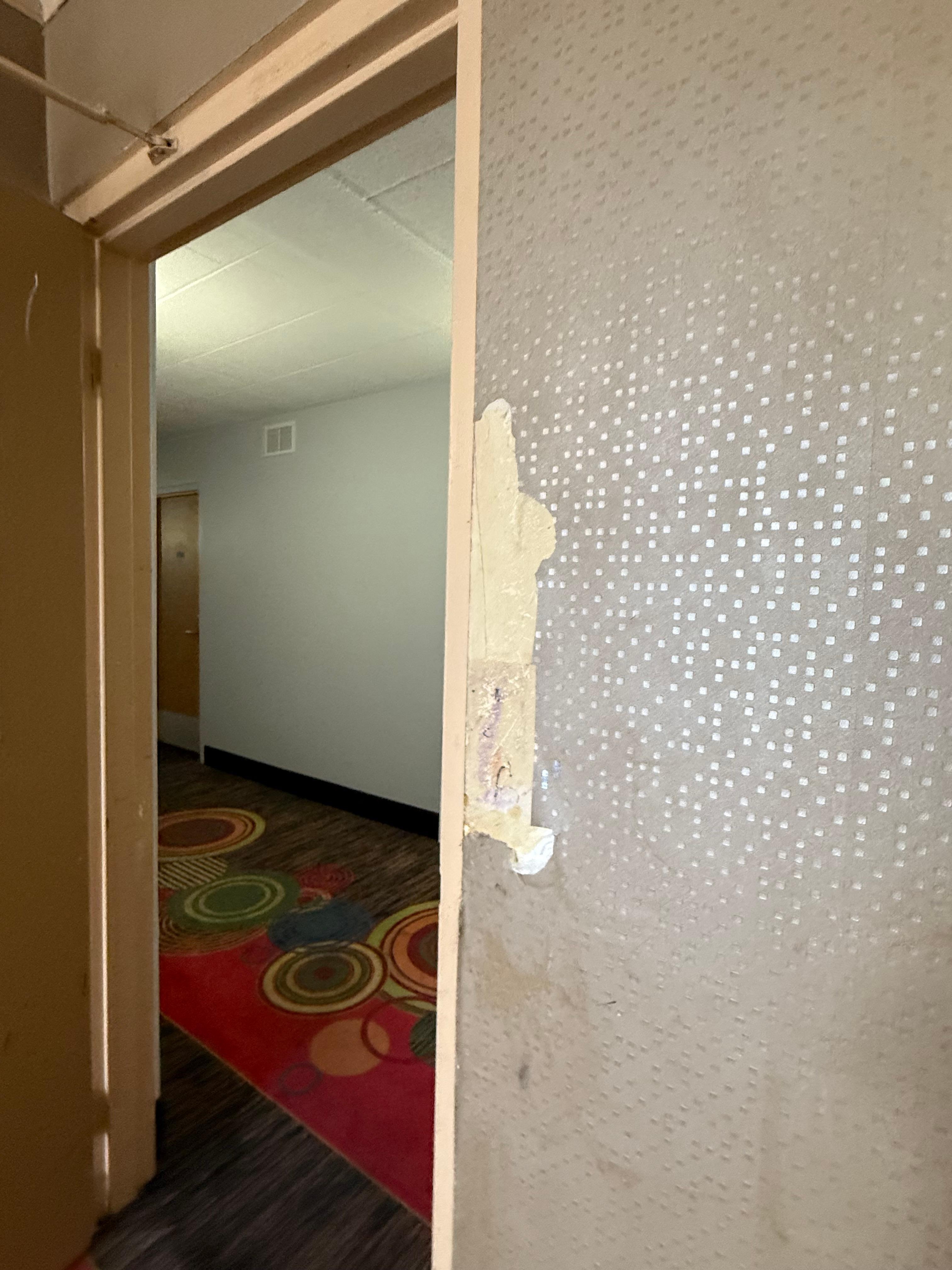 Torn up, filthy, drug run, hotel!