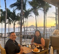 Sunset dinner❤️