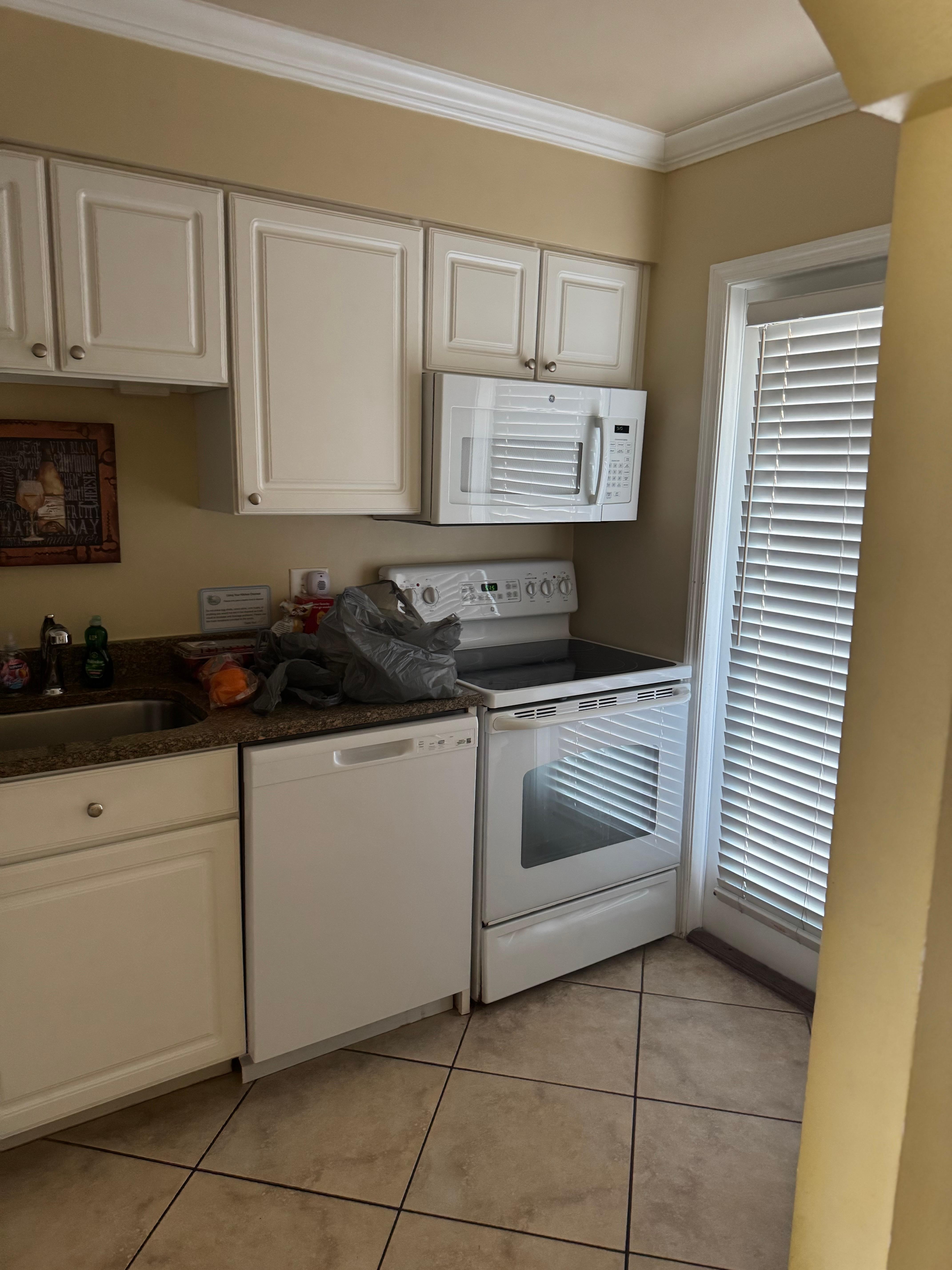 Kitchen which was small