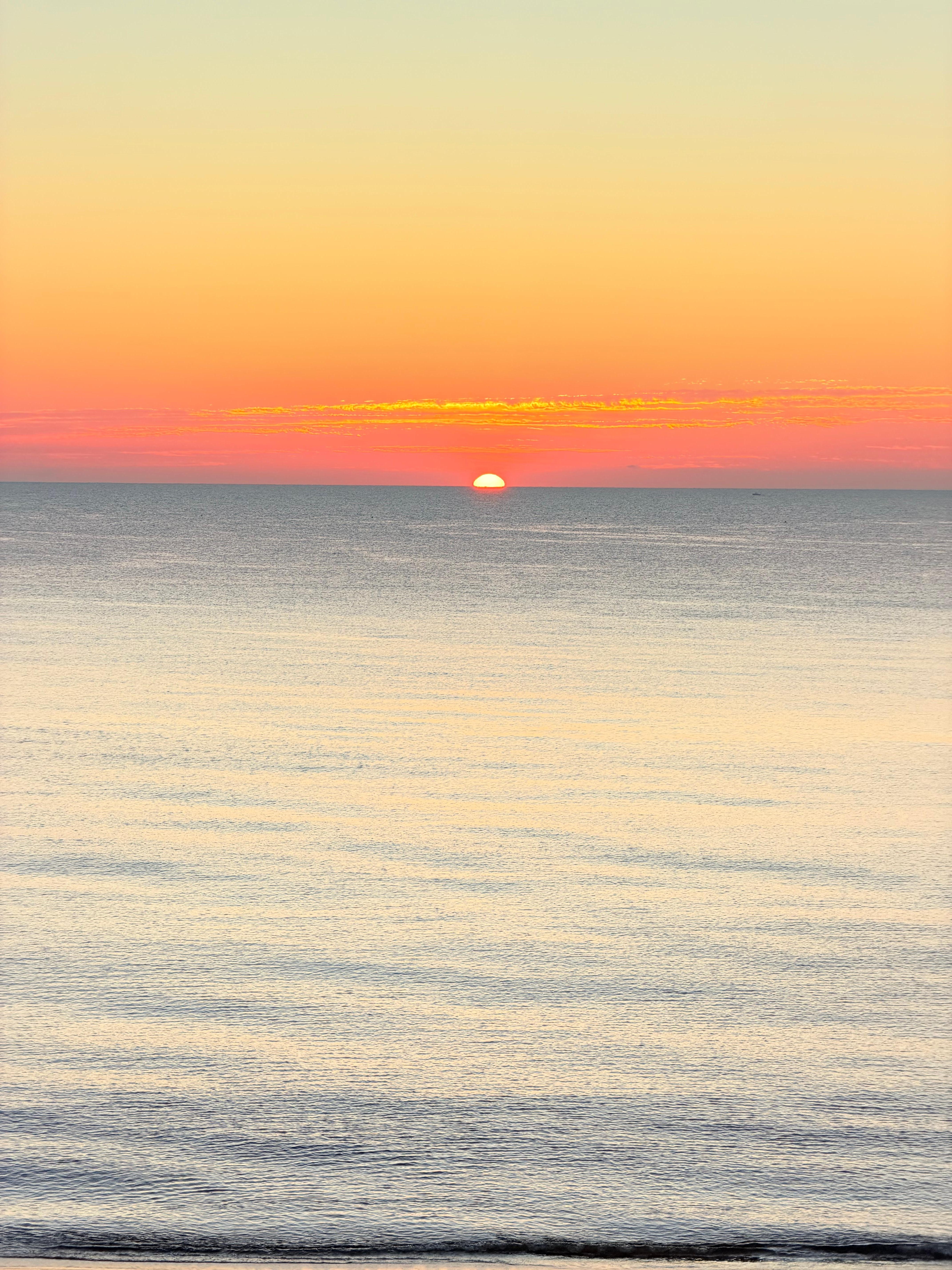 Sunrise was breathtaking! 