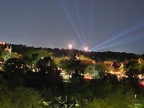 Our room faced out toward Hollywood Studios and we could see the nightly smaller fireworks show. Other areas yo can see the larger Epcot show.