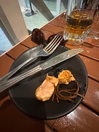 Raw chicken in Azur Asian restaurant . Kinda just ruined the rest of the food fo the week . Italian place was the option .