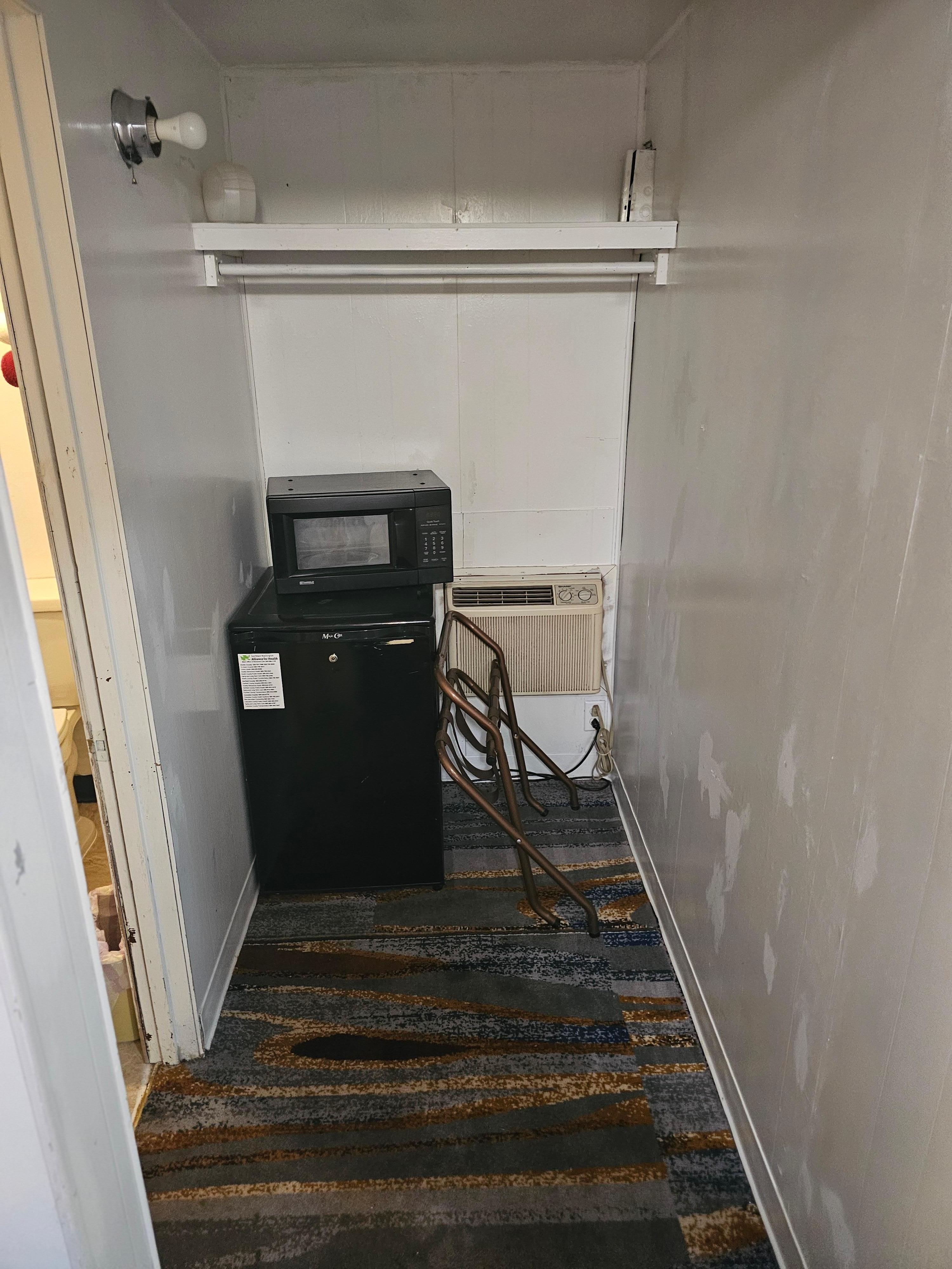 The cooking closet