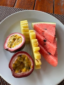 Frugt til morgenmad