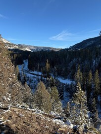 Uinta Mountains are right around the corner. This was about a 10 minute drive.