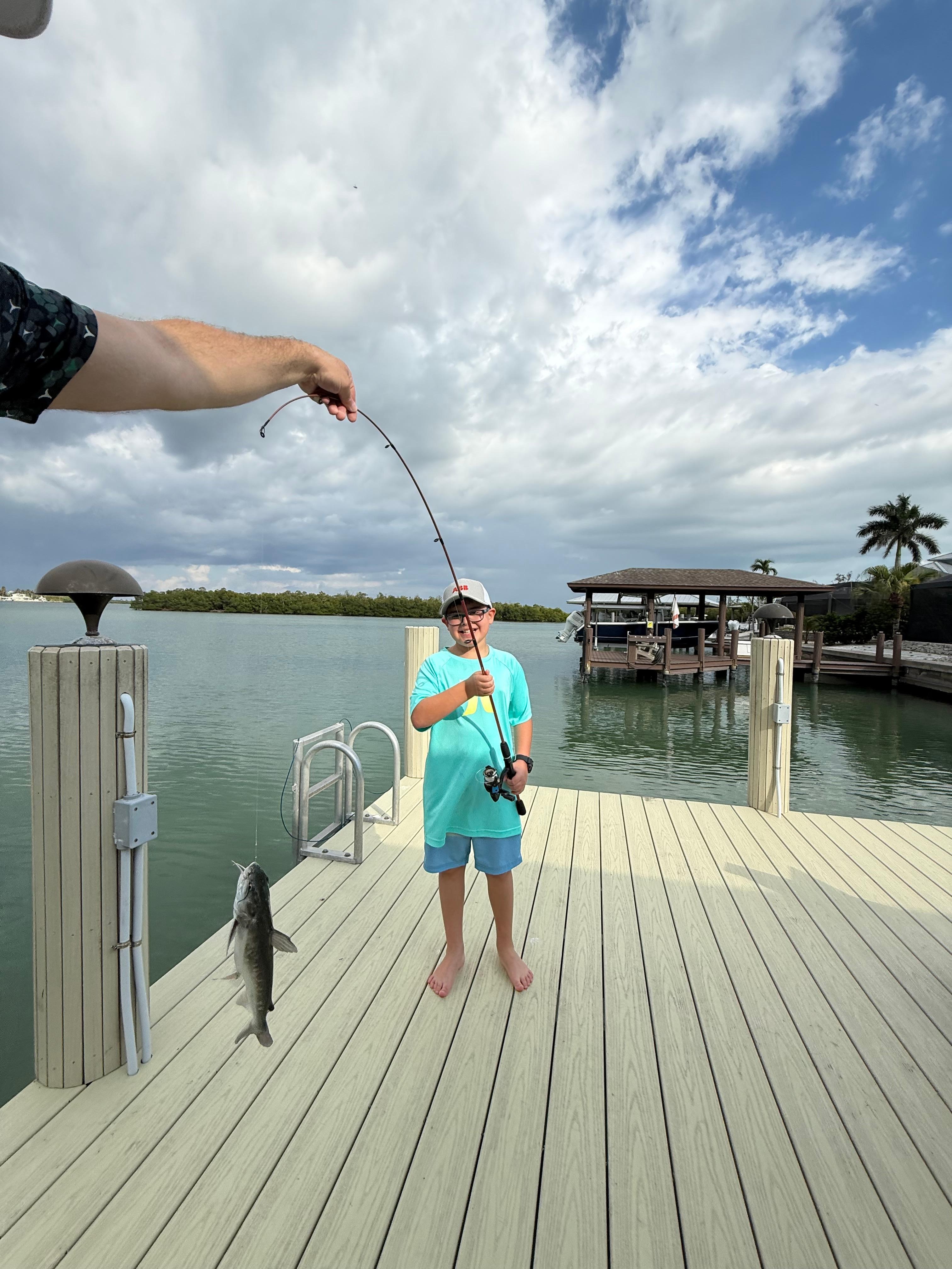 We had the best time catching fish!