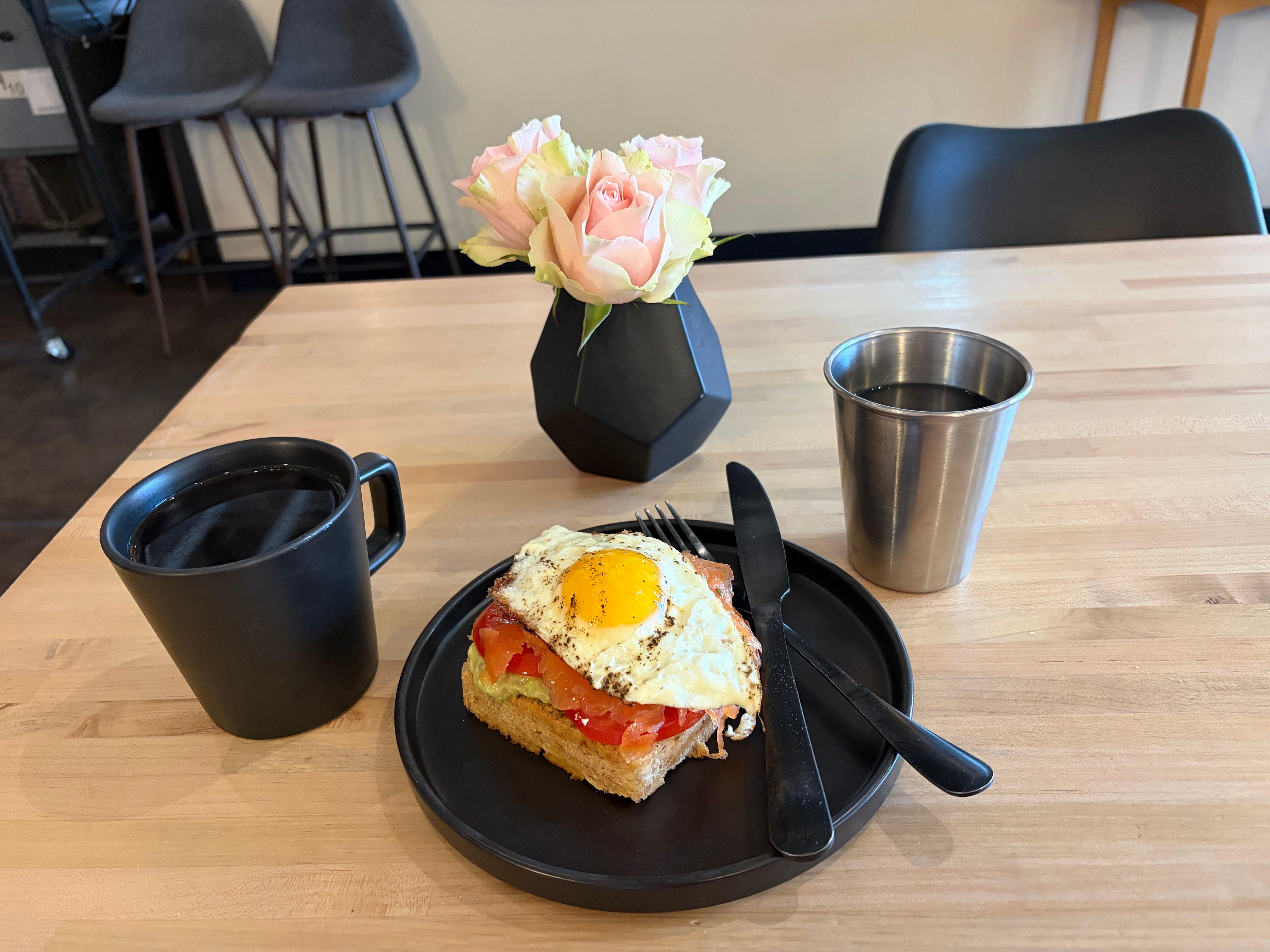 Delicious avocado toast at Nashwell Cafe (didn’t mention that in my review, but it is excellent)
